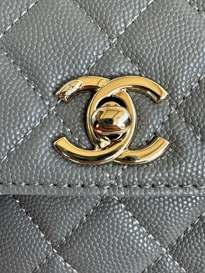 Ch**el top handle bags